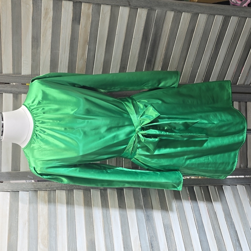Women's Long Sleeve Belted A-Line Dress | A New Day™ | X Small